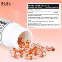 Capsules d'huile MCT 500 mg C8 C10, huile dérivée de noix de coco, 60 capsules végétariennes, flacon de capsules à base de plantes pour adultes, usage quotidien