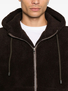 Sudadera con Capucha Personalizada con Logotipo, 100% Lana, Corte Holgado, Resistente al Viento, con Bolsillos, para Hombre, Cálida, de Invierno, Tejida, Informal, Estilo Urbano - Product Image 5