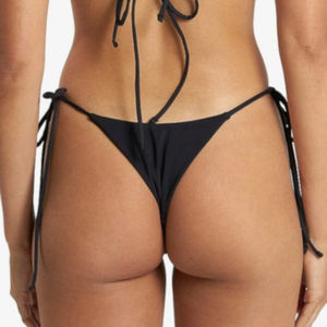 Maillot de bain bikini 3 pièces personnalisable à armatures motif léopard, service OEM, logo frontal, antibactérien, respirant, écologique, vêtements de plage - Product Image 6