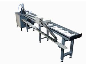 Máquina de corte de perfiles de aluminio industrial totalmente automática de un solo cabezal con unidad DRO para equipos de fabricación de puertas y ventanas - Product Image 4