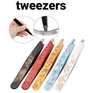 Pinzas Profesionales para Cejas Vired Impex, Estilo Alemán, Acero Inoxidable, Punta Serrada, Duraderas, 9.4cm, Herramienta para Recortar Barba - Product Image 5