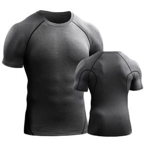 Fabricante Mayorista de Camisetas Deportivas de Manga Corta para Hombre, Estilo Pullover, Compresión, Elásticas, Servicio OEM, Ropa Deportiva - Product Image 5