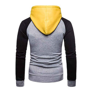 เสื้อมีฮู้ดกีฬาของผู้ชายสีทึบเสื้อมีฮู้ดกีฬาแฟชั่นเข้ารูประบายอากาศได้ดี - Product Image 2