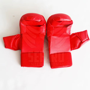Guantes de Entrenamiento de Cuero Genuino Semi Contacto, Servicio OEM, Guantes Semi Contacto Más Vendidos - Product Image 2