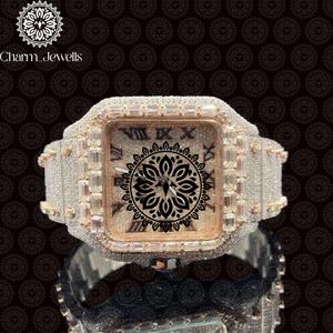 ชาร์ม_จิวเวลส์นาฬิกาข้อมือผู้หญิงหรูหรา สแตนเลสสตีล สีโรสโกลด์ ประดับเพชร ระบบอนาล็อก ควอตซ์ ขนาด 38 มม. สายยาว 25 ซม. - Product Image 1