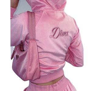 Conjunto Deportivo de Invierno Personalizado para Parejas, Unisex, de Forro Polar Técnico, 2 Piezas, Sudadera con Capucha, Transpirable, de Secado Rápido, de Algodón - Product Image 2