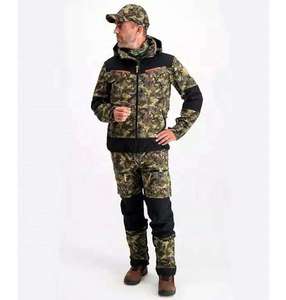Ensemble veste et pantalon de travail pour homme, camouflage, haute visibilité, respirant, certifié CE, capuche, genoux renforcés, plusieurs poches, vêtements d'extérieur - Product Image 6
