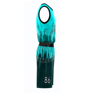 Vêtements de sport haut de gamme avec un style moderne et une excellente gestion de l'humidité, uniforme de basketball - Product Image 4