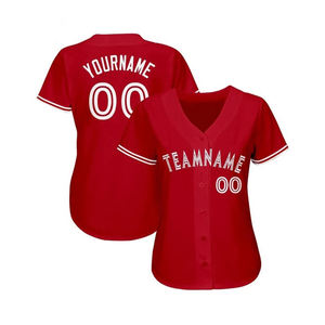 Maillot de baseball sportif tendance pour entraînement d'équipe, 100 % coton, vêtements d'équipe, maillot de baseball personnalisé par sublimation, vente en gros - Product Image 2