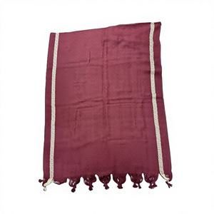 Manta Decorativa de Jacquard Marrón con Diseño Geométrico, 100% Algodón Ecológico, para Todas las Estaciones, Ideal para Hogar y Hotel - Product Image 4