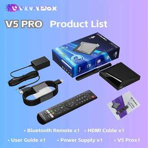 ระบบควบคุมด้วยเสียงในตัว vS_Box V5 Pro คุณภาพสูง ระบบปฏิบัติการ Android 12 แรม 4GB ความจุ 32GB ข้อเสนอพิเศษ จัดส่งทั่วโลก - Product Image 3