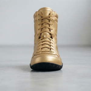 Zapatos de Boxeo de Piel para Hombre, Cierre con Cordones, Ligeros, Transpirables, con Soporte Flexible para el Tobillo, Suela Antideslizante, para Gimnasio - Product Image 3