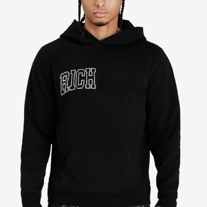 Sudadera con Pedrería para Hombre, Precio al por Mayor, Alta Calidad, Logotipo Personalizado, Último Diseño, Transpirable, Manga Larga - Product Image 4