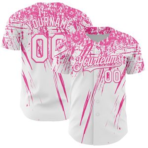 Maillot de baseball personnalisé à manches courtes, uniforme d'équipe entièrement boutonné, antibactérien, col en V, sangle en T, 100 % coton, été, printemps, hiver - Product Image 1