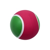 Balle en caoutchouc de 60mm balle rebondissante de tennis balle rebondissante de haute qualité pour animaux de compagnie, enfants, sports et promotions