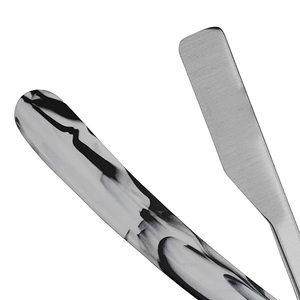 Plastic Handle Low MOQ Folding Barber Hair Shaving Tool <b>Straight</b> Edge Barber <b>Razor</b> Single Blade Manual Shaving <b>Razor</b> for Men - Product Image 2