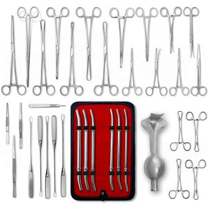 ชุดเครื่องมือผ่าตัดทางนรีเวชคุณภาพสูง 35 ชิ้น สำหรับการขยายช่องคลอดและการขูด  ได้รับการรับรองมาตรฐาน CE ยี่ห้อ Surgiright - Product Image 1