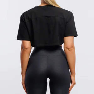 Diseña Tu Propio Estilo, Nueva Llegada, Camiseta Ecológica de Verano para Mujer, Lisa, Teñida, Estilo Urbano, Servicio Personalizado - Product Image 2