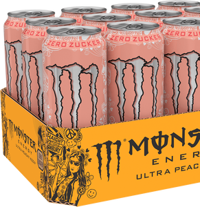 Boisson Énergisante Premium Monster Ultra Peachy Keen 500ml en Canette Slim, Zéro Sucre, Faible en Calories, Boisson Stimulante, Fournisseur en Gros, Stock Prêt - Product Image 2