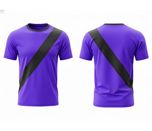 เสื้อยืดแบบซับลิเมชั่นเต็มตัวพร้อมดีไซน์และโลโก้ตามสั่ง |   ไซส์ผู้ชาย ผู้หญิง และเยาวชน |   ชุดกีฬาฝึกซ้อมน้ำหนักเบา แห้งเร็ว ขายส่ง - Product Image 3