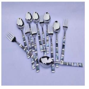 Nouvelle tendance : Couverts de cuisine décoratifs avec manche incrusté de os pour la décoration de table de mariage - Product Image 1