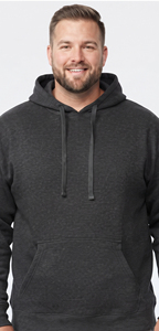 Men's Plus Size Fleece Hoodie Long Sleeve Baggy Drawstring Hood Casual 100% Cotton Oversize Pullover Plus Size Hoodie Men's - Product Image 5