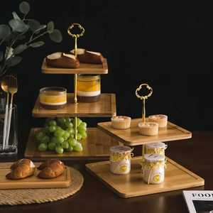 3 Tier Wooden <b>Square</b> Cake Stand Tiered Dessert Display Cupcake Holder Wedding Birthday Party Rustic <b>Kitchen</b> <b>Table</b> Decor - Product Image 5