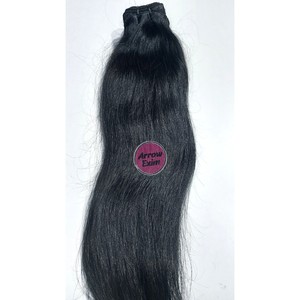 ผมแท้สีดำสนิทแบบเรมี่อินเดีย  แบบเย็บสองชั้นด้วยเครื่องจักร - Product Image 2