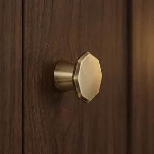 Antique Brass Cabinet Knob <b>Wardrobe</b> Drawer Knob Cupboard Handle for Kitchen Furniture <b>Vintage</b> Decorative Pull Knob for Cabinets - Product Image 4