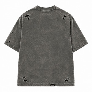 T-shirts personnalisés tendance hautement recommandés avec logo personnalisé, prix abordable, respirants, col rond, manches courtes, décontractés - Product Image 4
