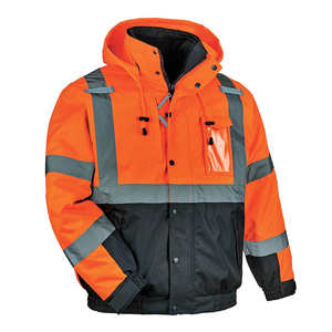 Chaqueta de Seguridad Protectora y Resistente al Agua, Ropa de Trabajo de Alta Visibilidad, Chaqueta de Trabajo de Seguridad, Venta al Por Mayor - Product Image 3