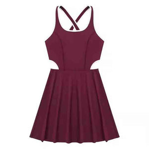 Jupe de tennis pour femmes, taille plus, respirante, en polyester, vêtements de sport pour pickleball, fabricant OEM sur mesure - Product Image 2