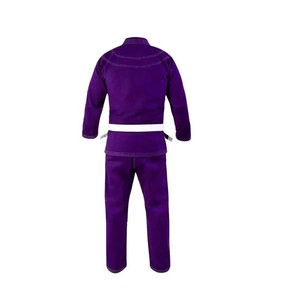 Kimono BJJ uni à prix abordable, uniforme d'entraînement, service OEM, vêtements d'arts martiaux 100% coton respirant, lavé, durable, 380g - Product Image 3