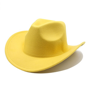 Sombrero de Vaquero de Ala Ancha de Alta Calidad para Hombre, Sombreros de Vaquero Estilo Western - Product Image 1
