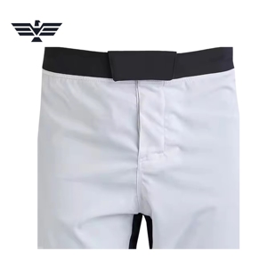 กางเกง MMA สีน้ำเงินรอยัลแบบสั่งทำพิเศษ ระบายอากาศได้ดี เอวยางยืด โพลีเอสเตอร์ 100% สำหรับทุกเพศ มีช่องใส่แผ่นรองป้องกัน เหมาะสำหรับเด็กและผู้ใหญ่ สวมใส่สบายๆ - Product Image 6