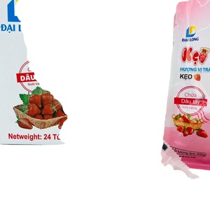 Caramelo gomoso en forma de fresa 3D con rico sabor extraído de frutas frescas naturales adecuado para todas las edades - Product Image 1