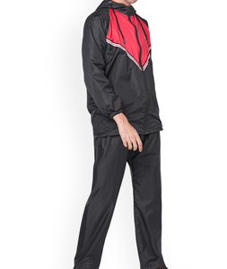 New RTS Custom Logo Men's Nylon <b>Wind</b> <b>Breaker</b> Contrast Panel With Pant Set For Summer Breathable Set Highstreet Zipper Jacket - Product Image 2
