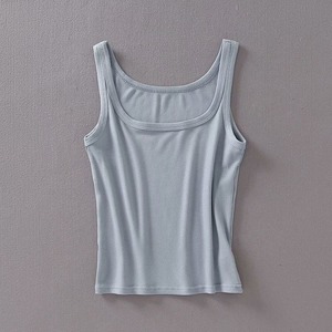 Débardeur Femme 95% Coton à Élastique Haute Extensibilité, Bretelles Larges, Idéal Été - Product Image 5