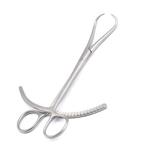 Bone Reduction Forceps with Curved Pointed Tips Stainless Steel Orthopedic Fracture Alignment CE ISO Certified By <b>Blush</b> Surgical - Product Image 2