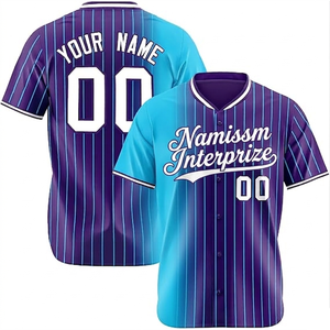 Maillot de baseball personnalisé à manches courtes pour homme, respirant et grande taille, impression numérique avec logo, nom et numéro personnalisés - Product Image 6