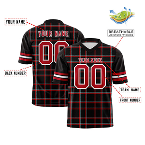 Maillot de football léger et respirant pour la compétition, maillot d'équipe de football professionnel, vêtements de sport personnalisables en gros - Product Image 2