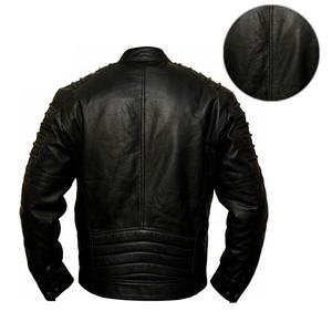 Meilleur prix Veste de moto XL personnalisée pour équipe de course pour hommes de haute qualité en cuir véritable respirant et à séchage rapide - Product Image 4