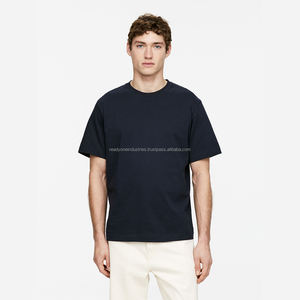 เสื้อยืดผ้าฝ้าย100% หนาพิมพ์ลายระบบดิจิตอลขนาดใหญ่พิเศษสำหรับผู้ชายและทุกเพศโลโก้กำหนดเองได้250 GSM - Product Image 4