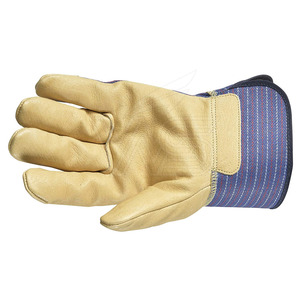 Leather Made Custom Design Breathable Daily Use Safety <b>Gloves</b> with Cotton Lining Lightweight and <b>Touchscreen</b> Compatible - Product Image 5