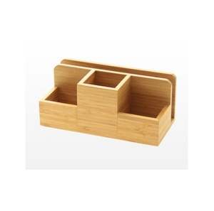 Soporte para Bolígrafos de Madera Natural, Organizador Decorativo de Escritorio para Bolígrafos, Lápices, Marcadores y Artículos de Papelería de Oficina - Product Image 5