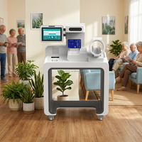 Kiosque de dépistage médical intelligent numérique Huasheng HS-K600, doté d'une intelligence artificielle, pour des examens médicaux complets et des visites en télémédecine