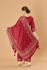 Safaa Zardozi – Tela de Viscosa de Lujo sin Coser para Vestidos de Invierno y Trajes de Mujer - Product Image 6