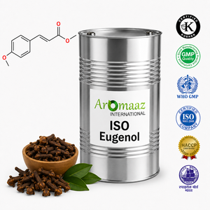 Natural Iso Eugenol <b>Liquid</b> 99.0%-99.5% Assay for GMP HALAL ISO KOSHER Certified Food & Industrial Use | Aromaaz International - Product Image 6