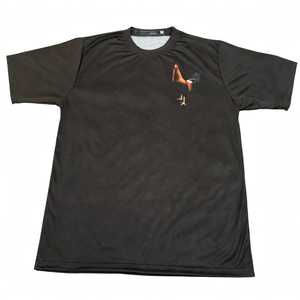 Camiseta Personalizada de Poliéster Satinado con Estampado de Gallo para Hombre, Manga Corta, Ligera, Deportiva, Corte Regular, Alta Calidad - Product Image 5