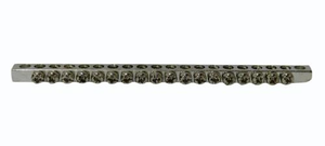 Bloque de Distribución Eléctrico de 18 Vías, Latón Pulido, 20 Pulgadas, Alta Conductividad, Duradero, para Panel Eléctrico - Product Image 3
